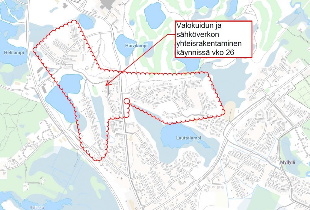 Valokuitu Kuusamo